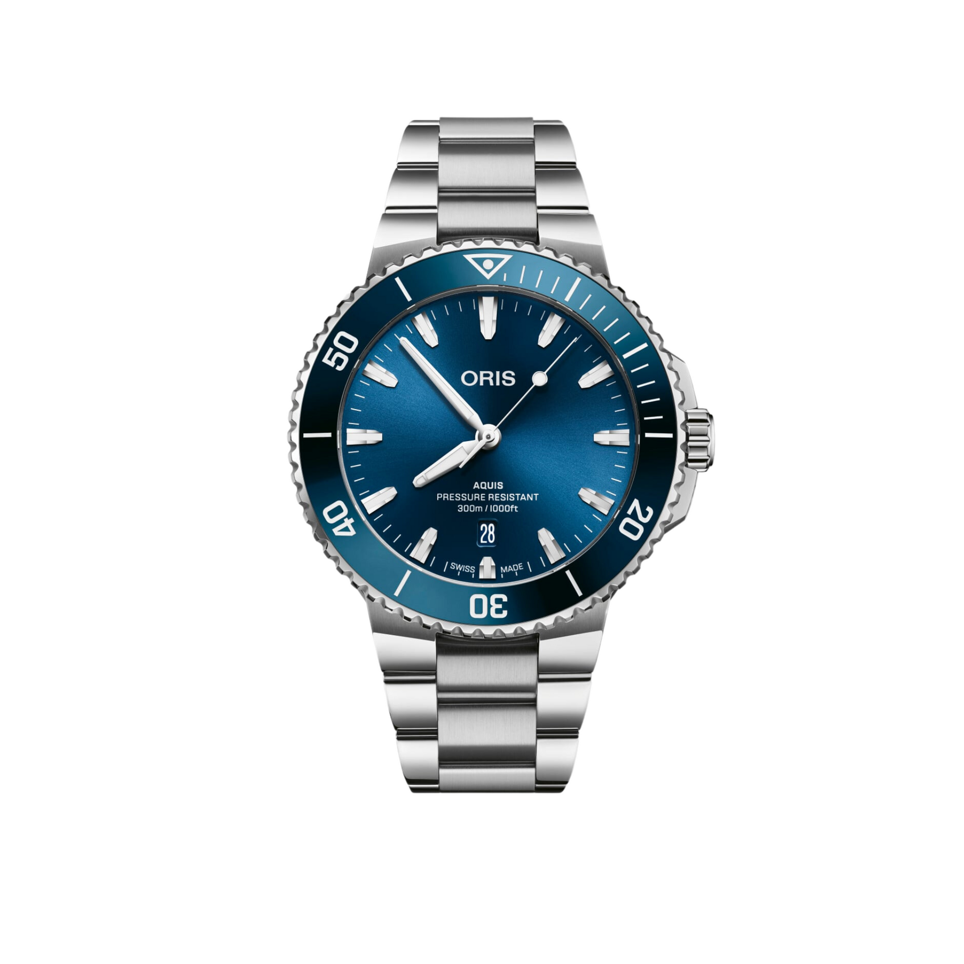 Relógio Oris AQUIS DATE 01 733 7789 4135-07 8 23 04PEB - 43,5mm