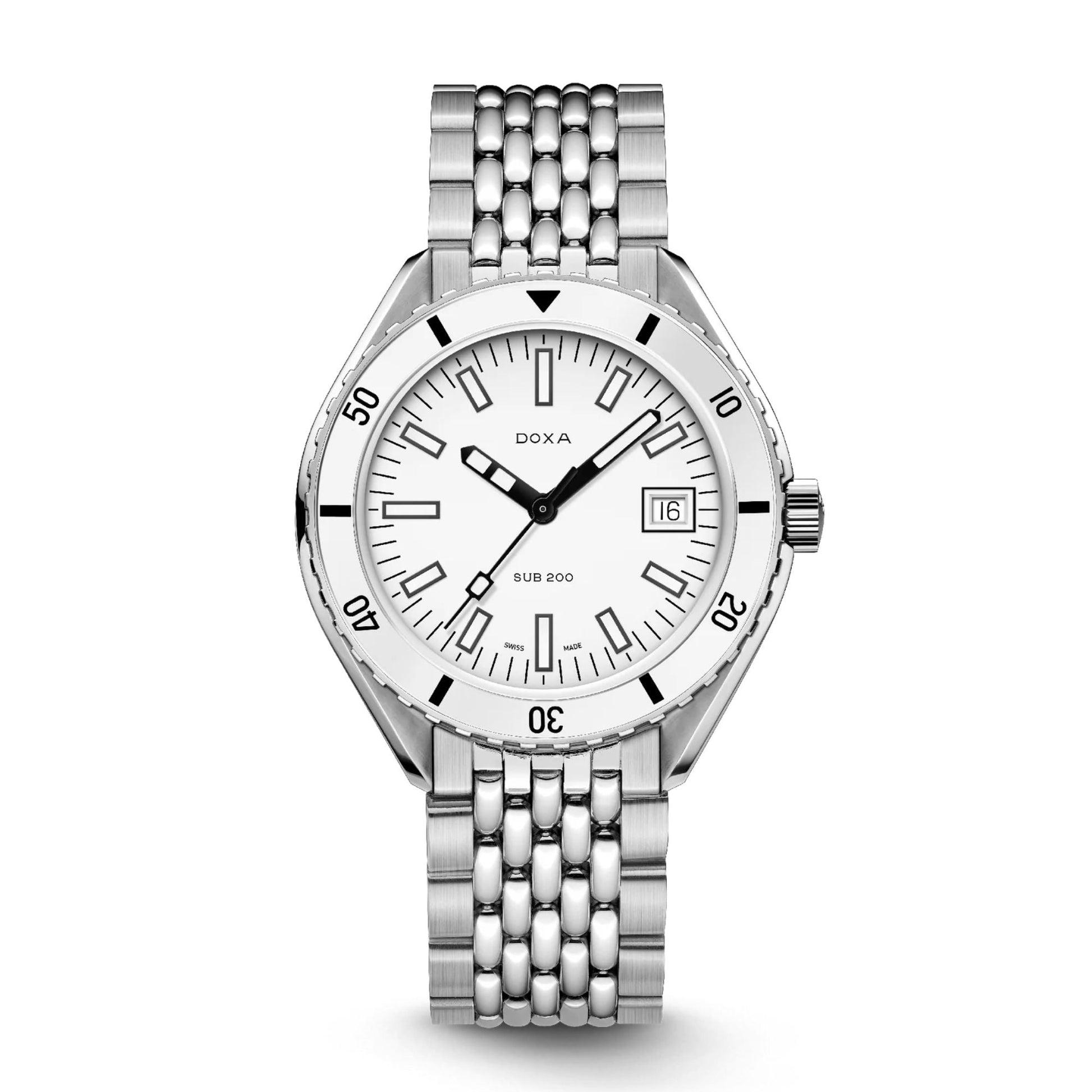 Relógio DOXA SUB 200 WHITEPEARL 799.10.011.10 - Automático