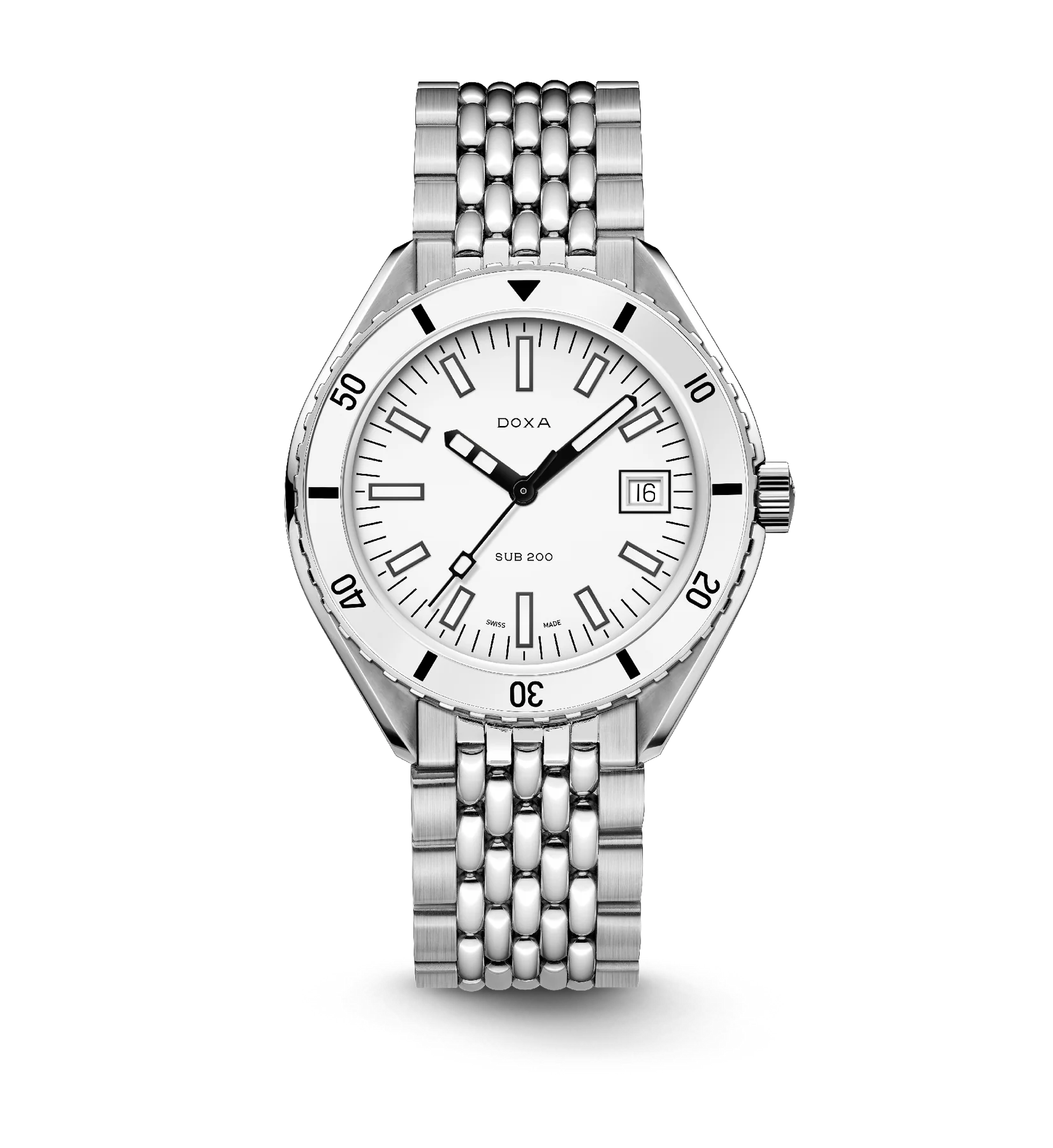 Relógio DOXA SUB 200 WHITEPEARL 799.10.011.23 - Automático