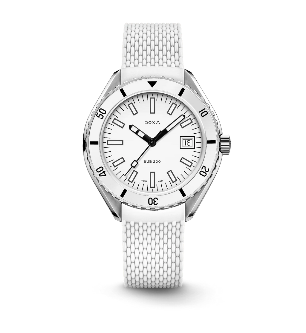 Relógio DOXA SUB 200 WHITEPEARL 799.10.011.10 - Automático