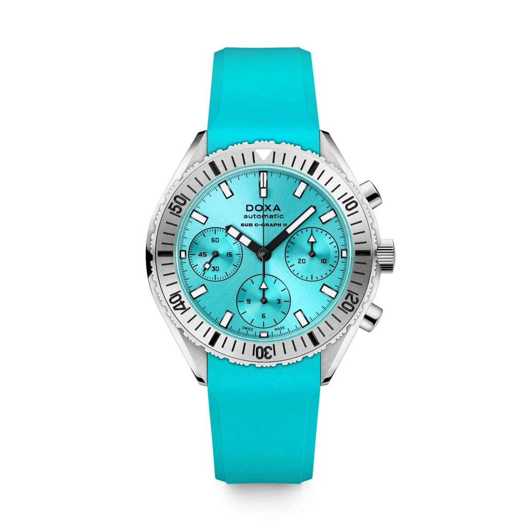 Relógio DOXA SUB 200 C-GRAPH II AQUAMARINE 797.10.241.25 - Automático