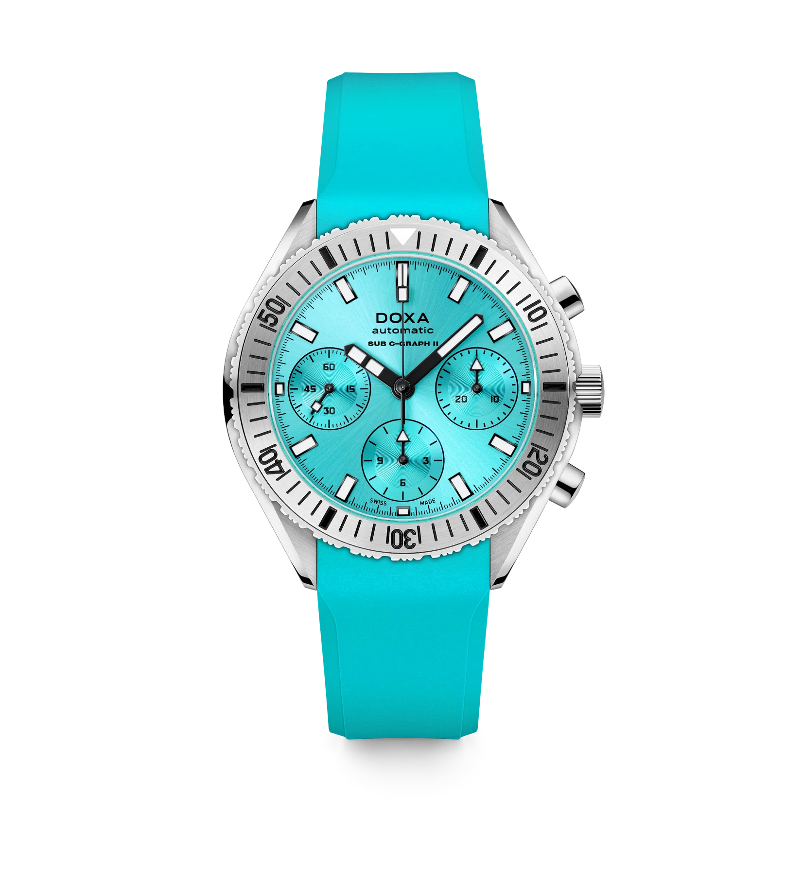 Relógio DOXA SUB 200 C-GRAPH II AQUAMARINE 797.10.241.10 - Automático