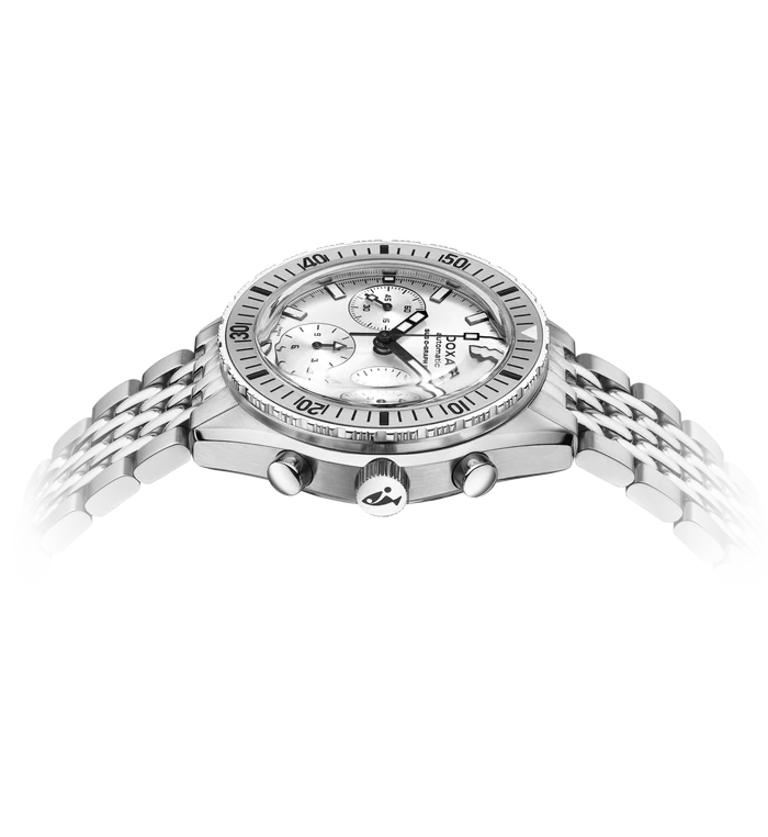 Relógio DOXA SUB 200 C-GRAPH II WHITEPEARL 797.10.011W.23 - Automático