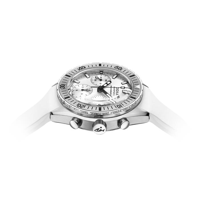 Relógio DOXA SUB 200 C-GRAPH II WHITEPEARL 797.10.011W.23 - Automático