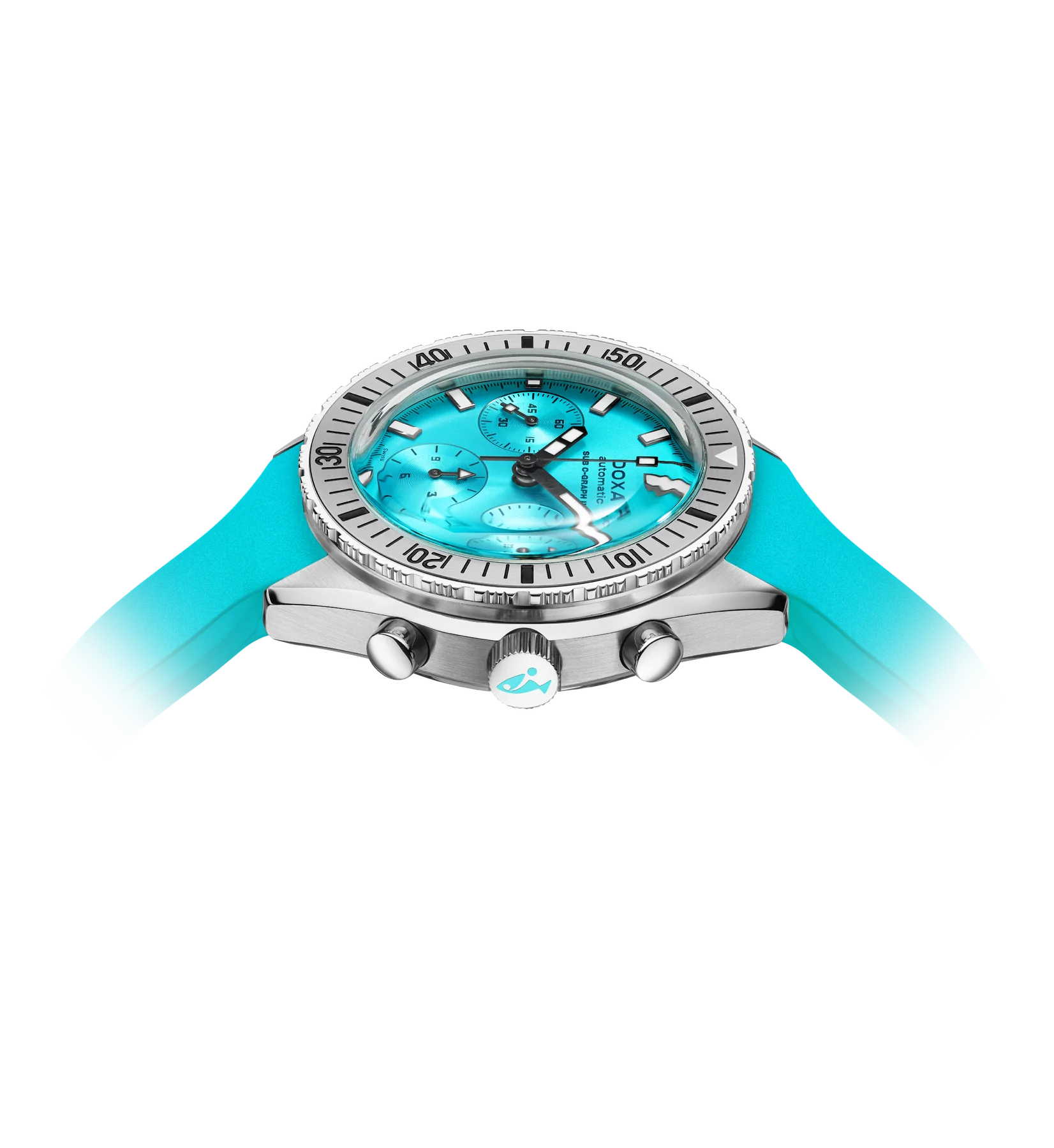 Relógio DOXA SUB 200 C-GRAPH II AQUAMARINE 797.10.241.25 - Automático