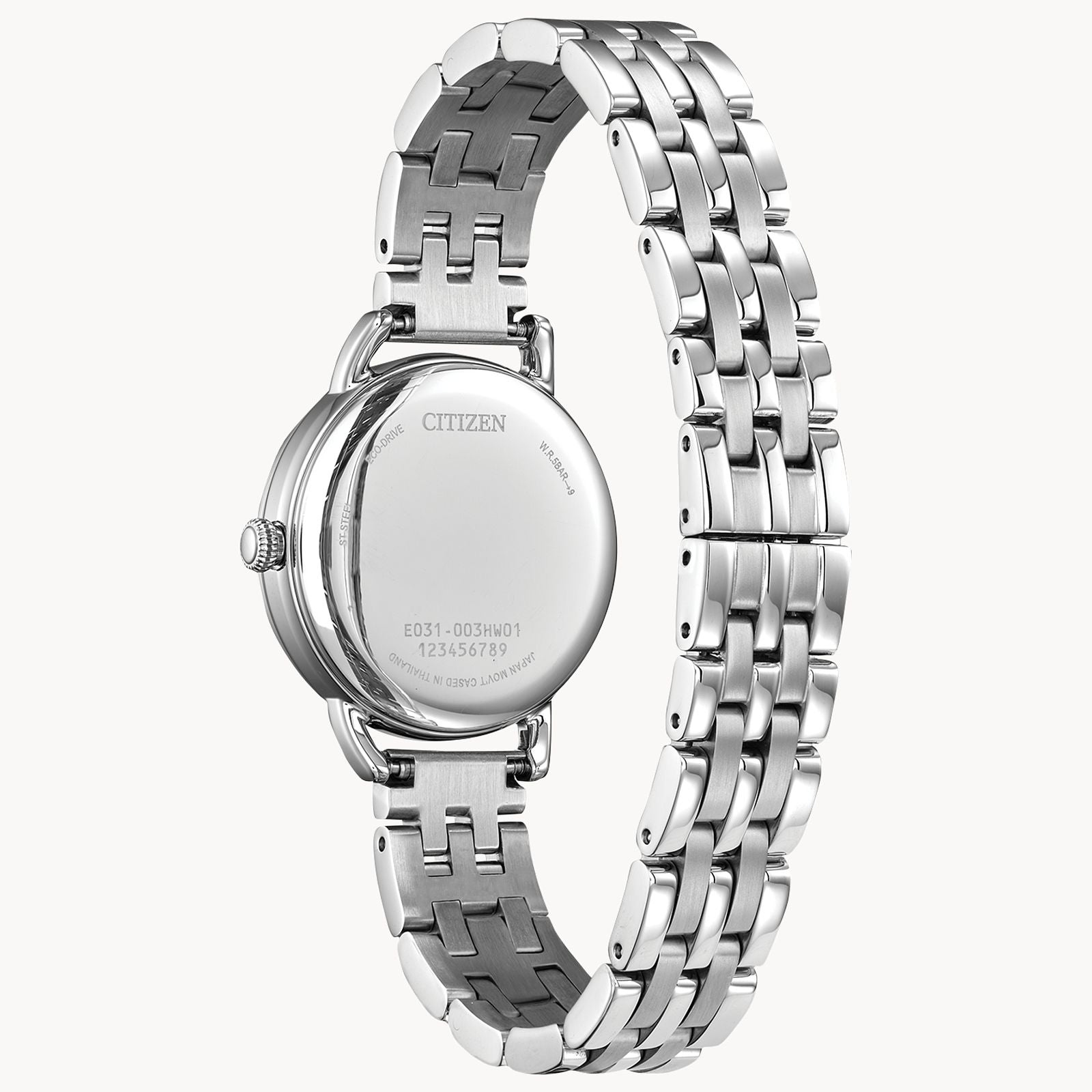 Relógio Feminino Citizen Coin Edge EM1050-56A
