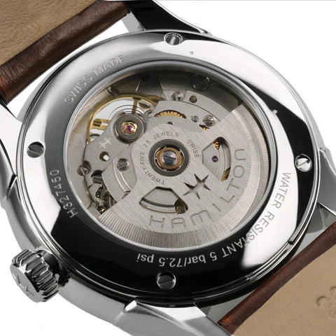 Relógio Hamilton Jazzmaster OPEN HEART AUTO - H32675570 - Automático 40mm