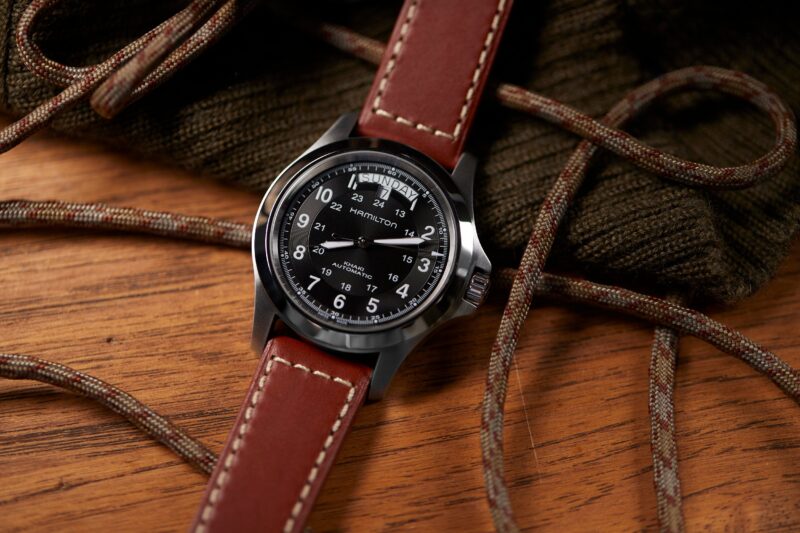 Relógio Hamilton Khaki King - H64455533 - Automático 40mm
