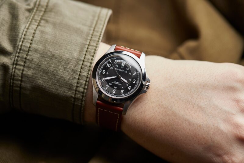 Relógio Hamilton Khaki King - H64455533 - Automático 40mm