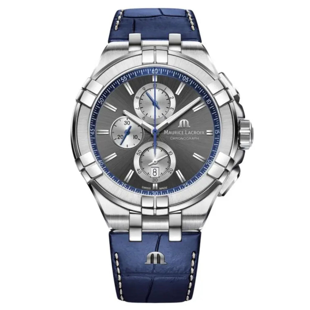 Relógio Maurice Lacroix Aikon AI1018-SS001-333-1 - Quartzo - 44mm