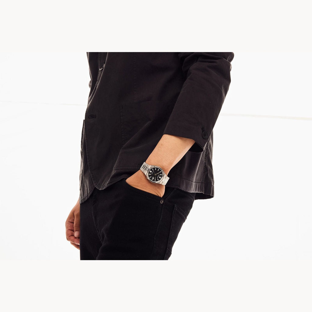 Relógio Citizen Tsuyosa NJ015 Preto  - Automático - 40mm