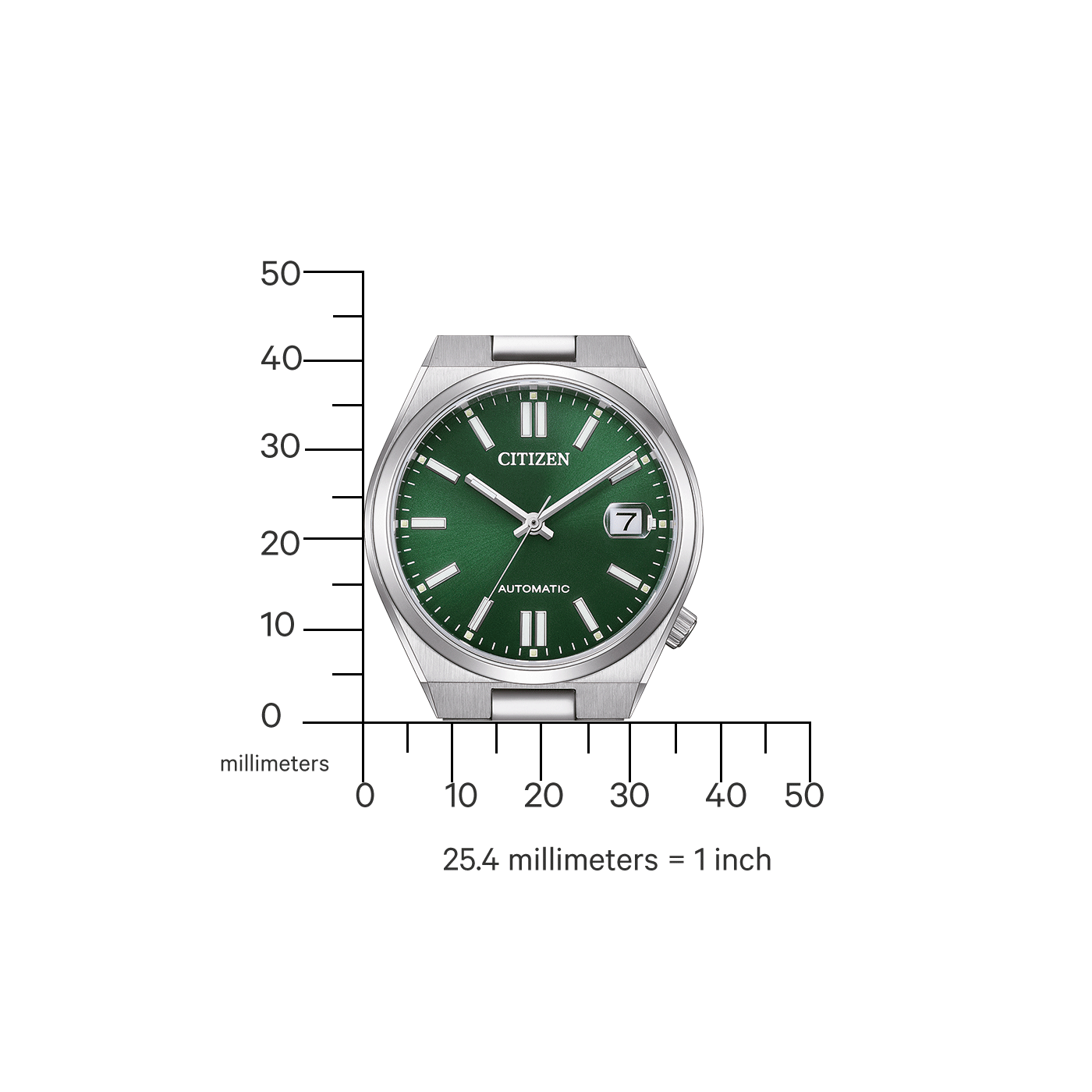 Relógio CITIZEN TSUYOSA NJ0200-50X 37mm Unissex Automático