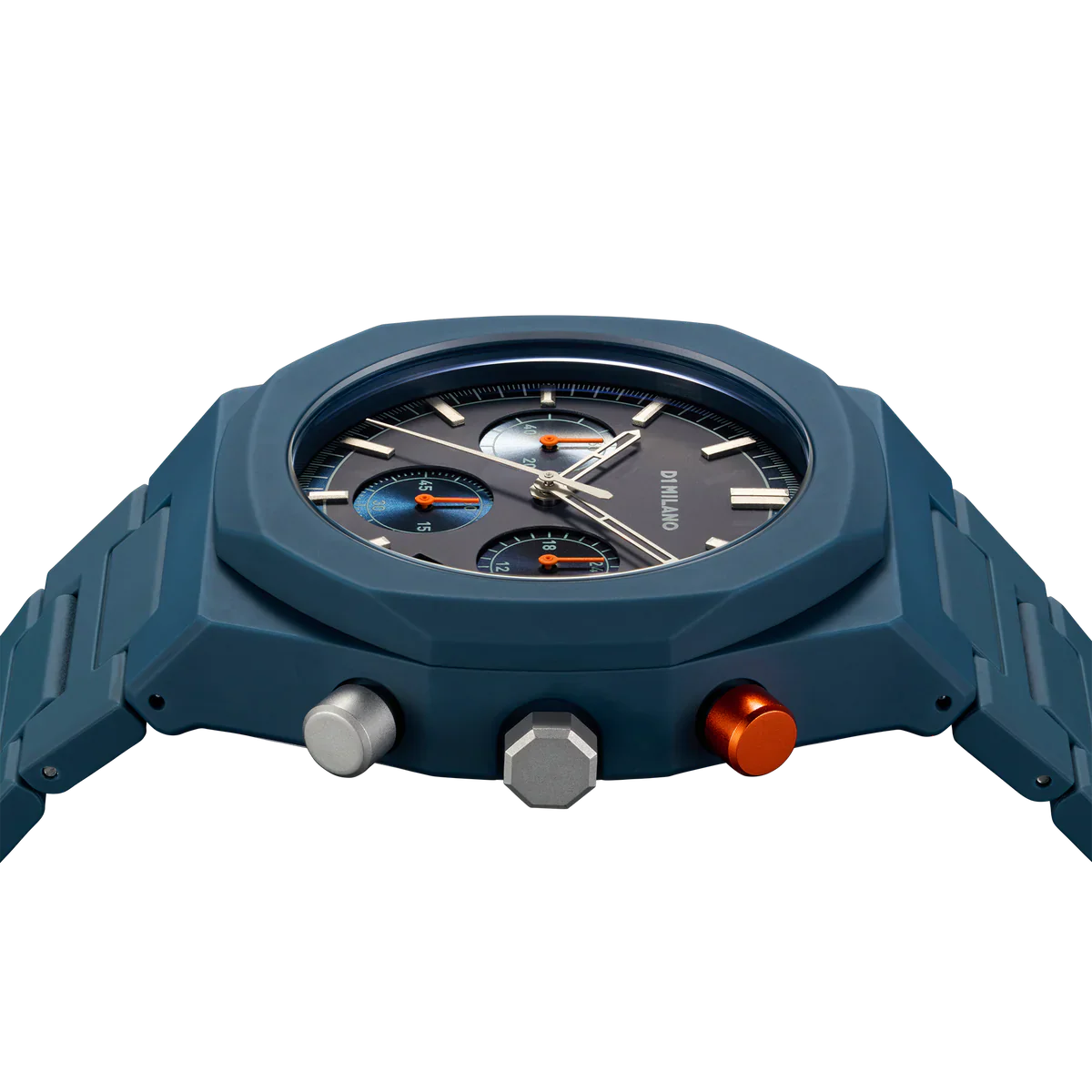 Relógio D1 Milano Neptune Blue Polychrono 40.5mm D1-PHBJ09