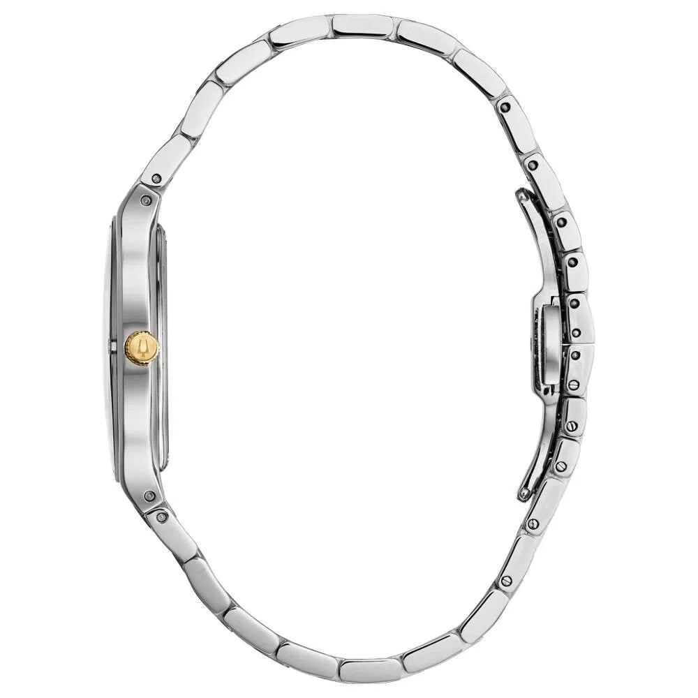 Relógio Feminino Bulova Millennia Aço Prateado e Gold 98R273