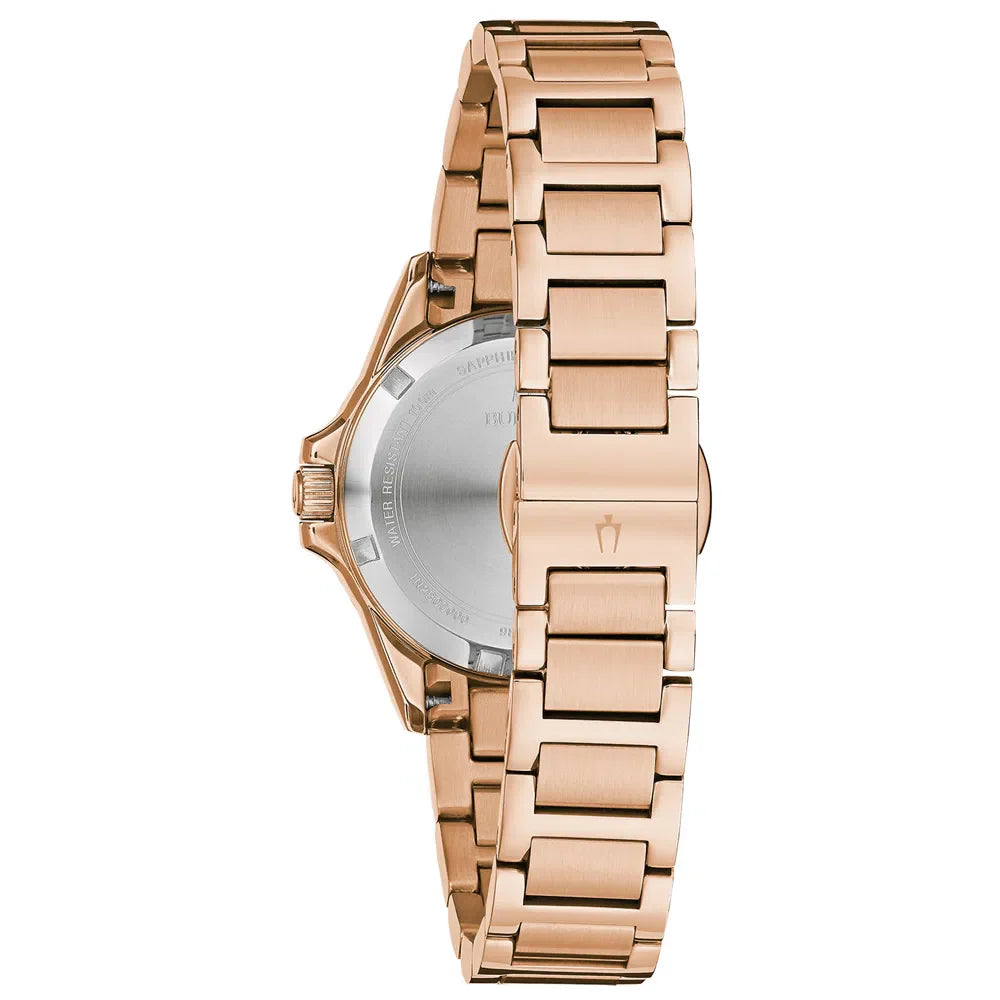 Relógio Feminino Bulova Marine Star Aço Rosé 98R295N
