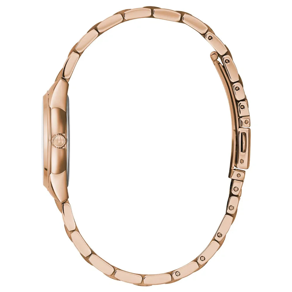 Relógio Feminino Bulova Sutton Aço Rosé 97P151