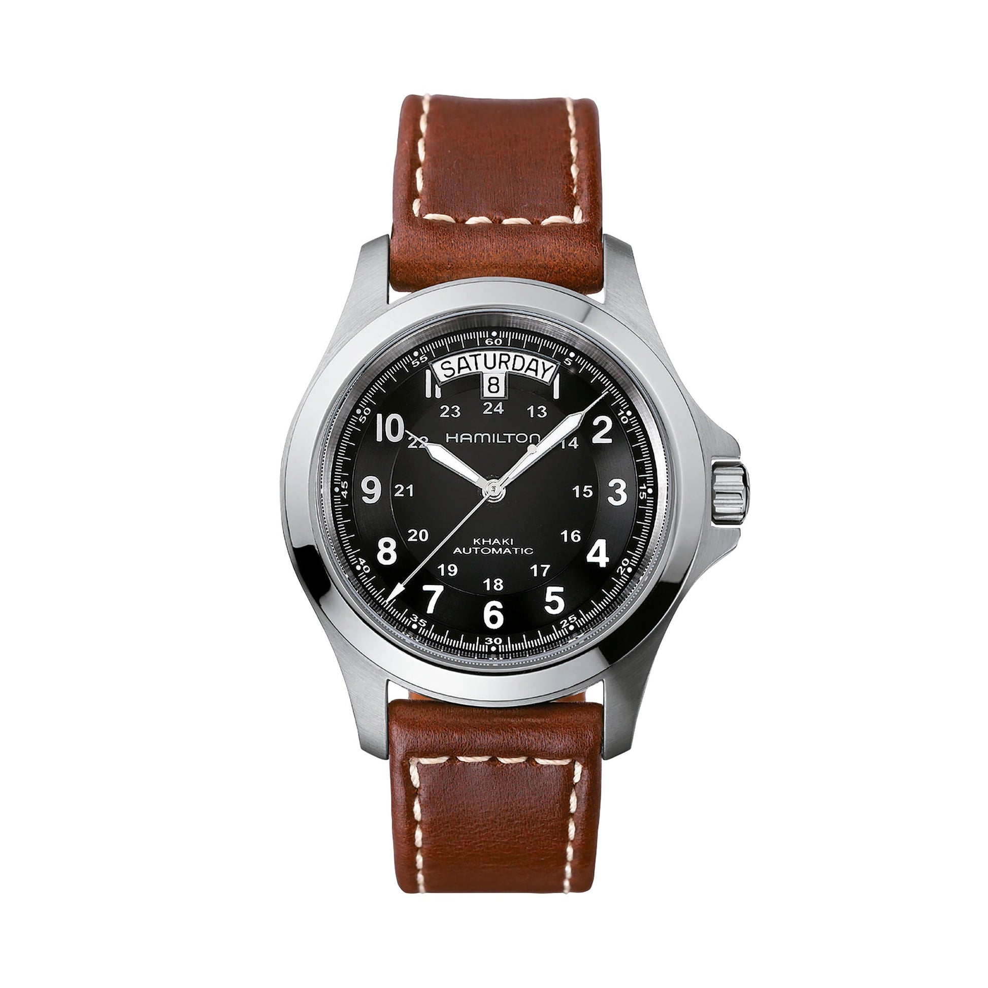 Relógio Hamilton Khaki King - H64455533 - Automático 40mm