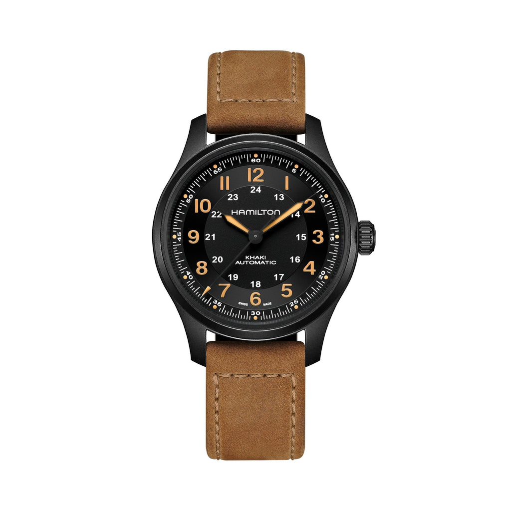 Relógio Hamilton Khaki Field Titanium H70665533 -  Automático 42mm