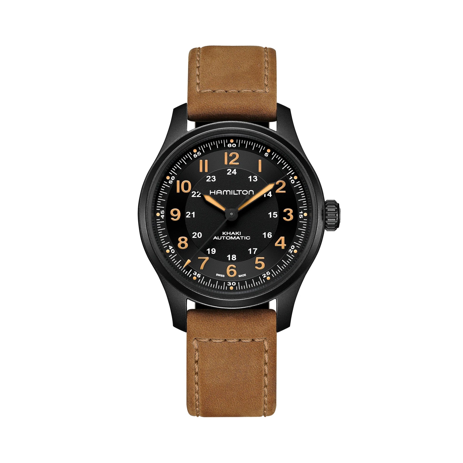 Relógio Hamilton Khaki Field Titanium H70665533 -  Automático 42mm