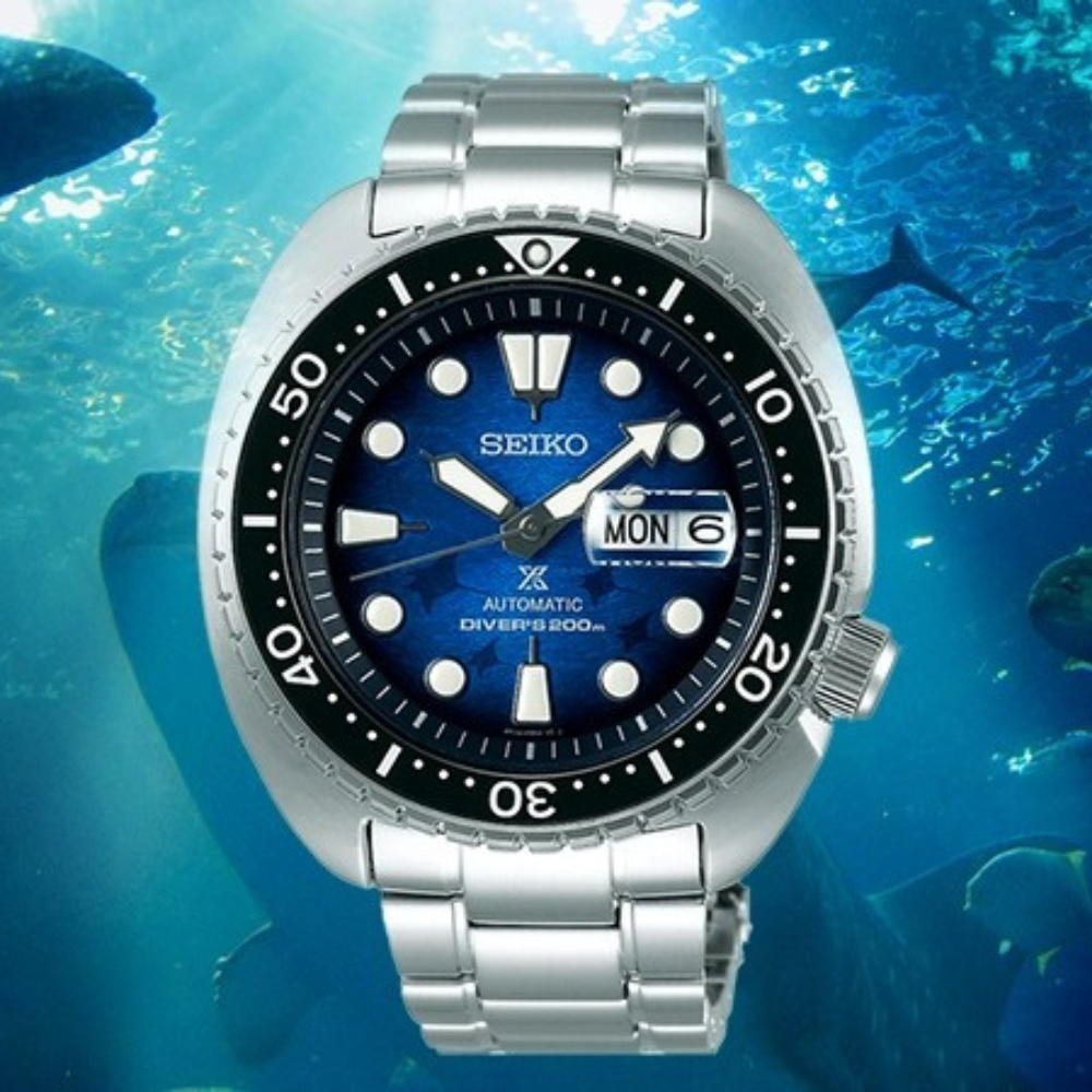 Relógio Seiko Prospex King Turtle Manta Ray – SRPE39B1 - Automático - 45mm