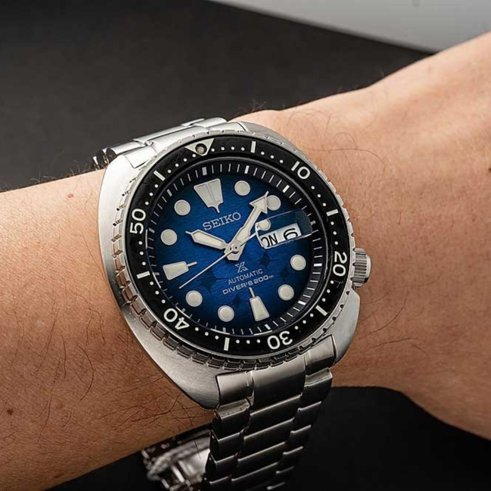Relógio Seiko Prospex King Turtle Manta Ray – SRPE39B1 - Automático - 45mm