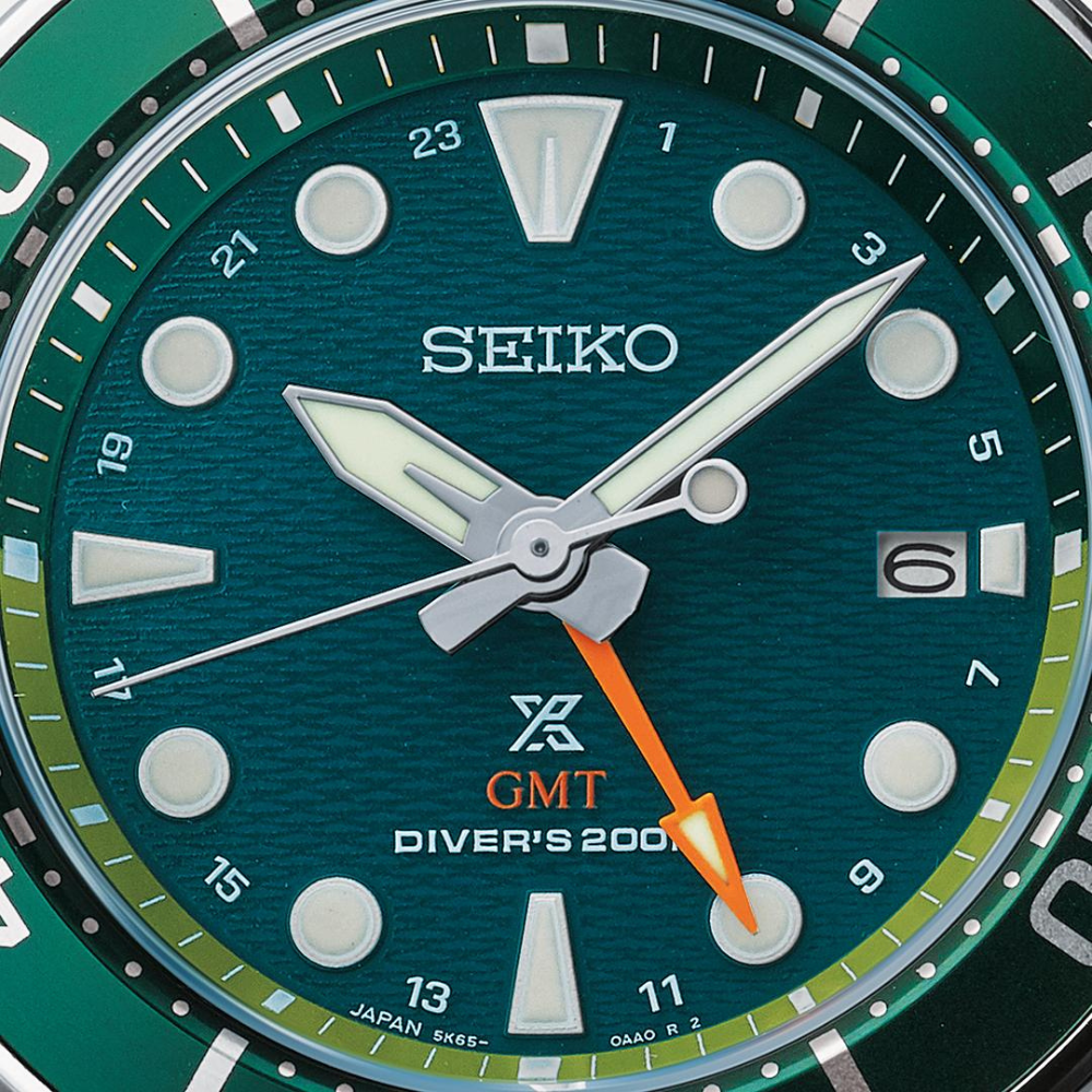 Relógio Seiko Prospex Seascape ‘SUMO’ GMT Diver – SFK003J1 - Solar - 45mm