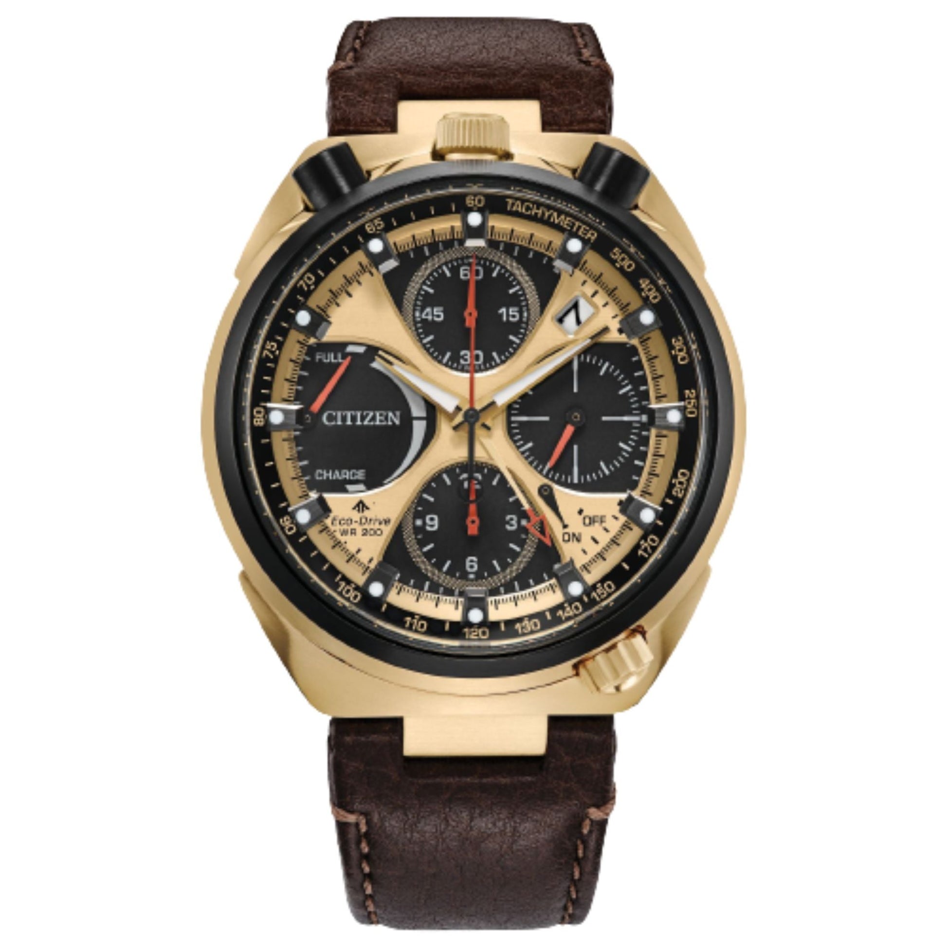 Relógio Citizen Promaster Tsuno Chrono Racer AV0072-01X - Eco-Drive 45mm