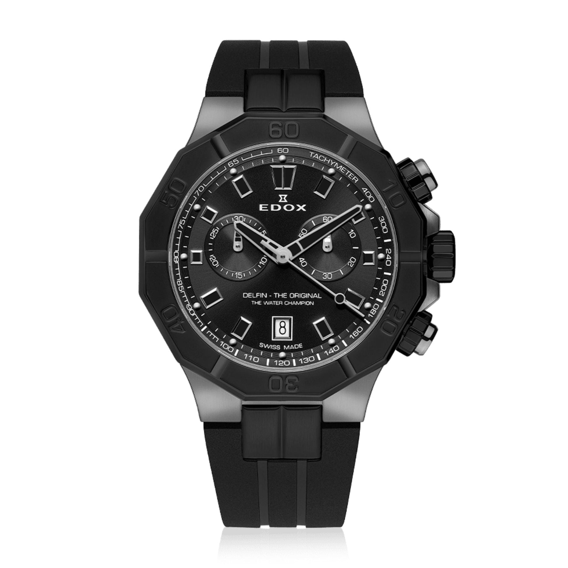 Relógio Edox Delfin The Original Chronograph Ø 43 mm | Quartzo 10113-37GNCA-NGIN