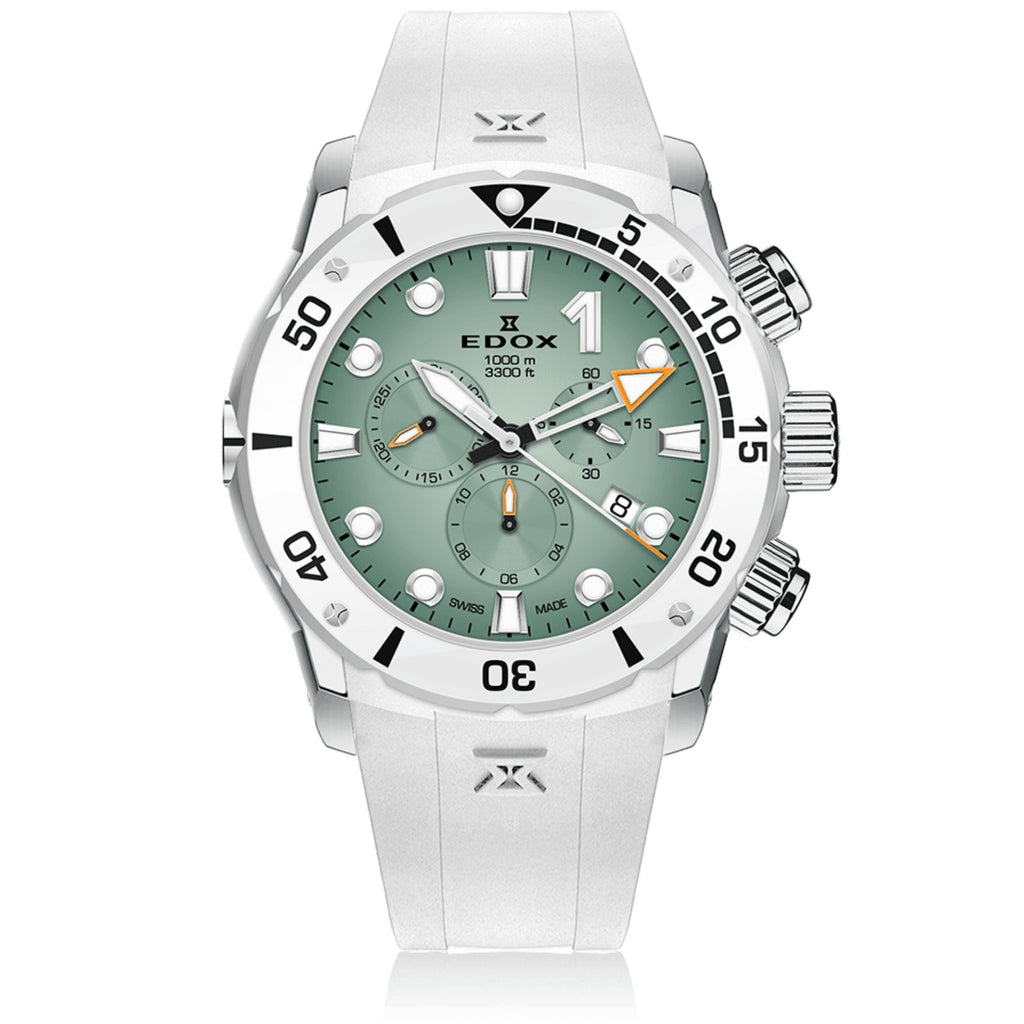Relógio Edox CO-1 Chronograph Ø 45 mm | Quartzo 10242-TINBN-VIDNO