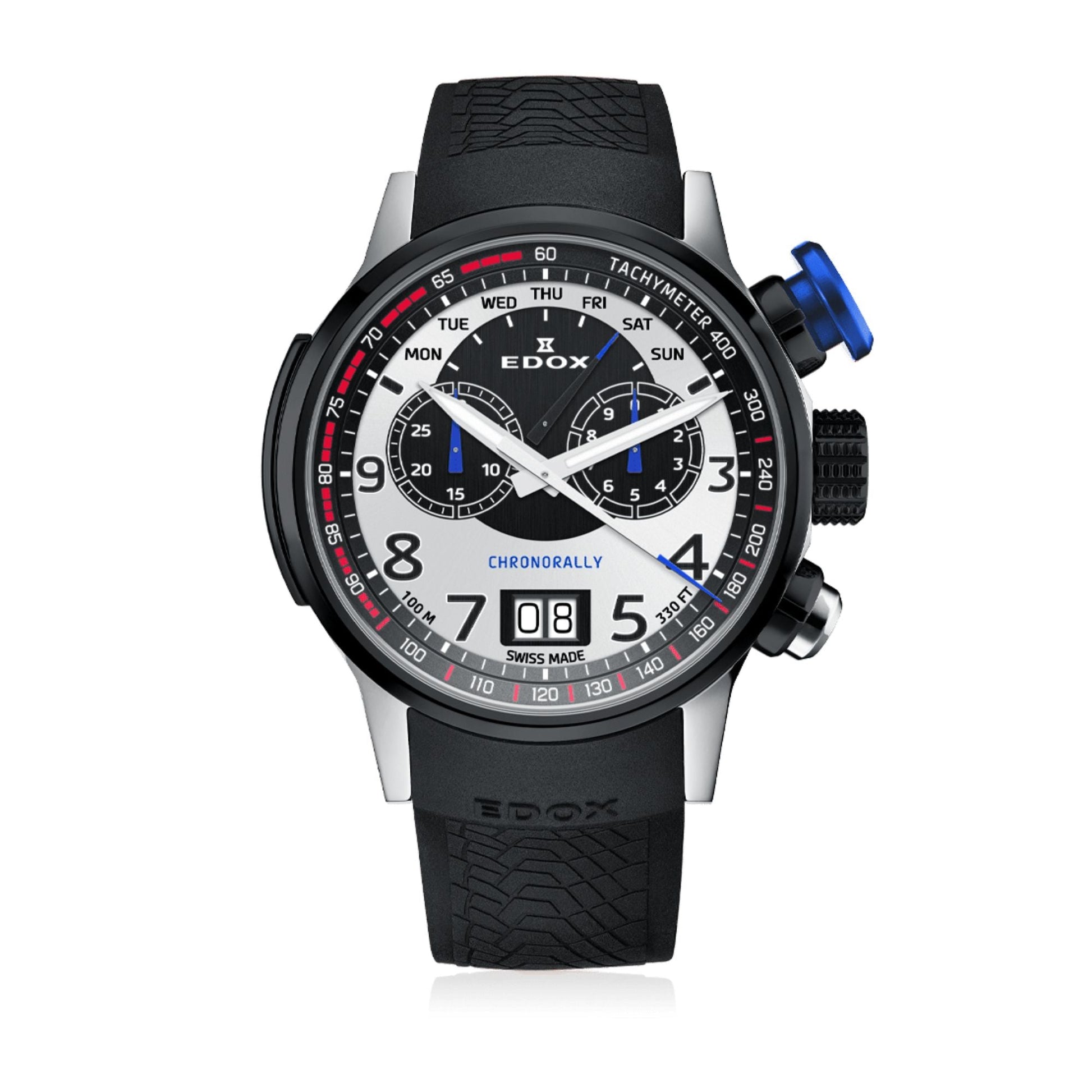 Relógio Edox Chronorally Chronorally Limited Edition Ø 48 mm | Quartzo 38001-TINNBU-BN