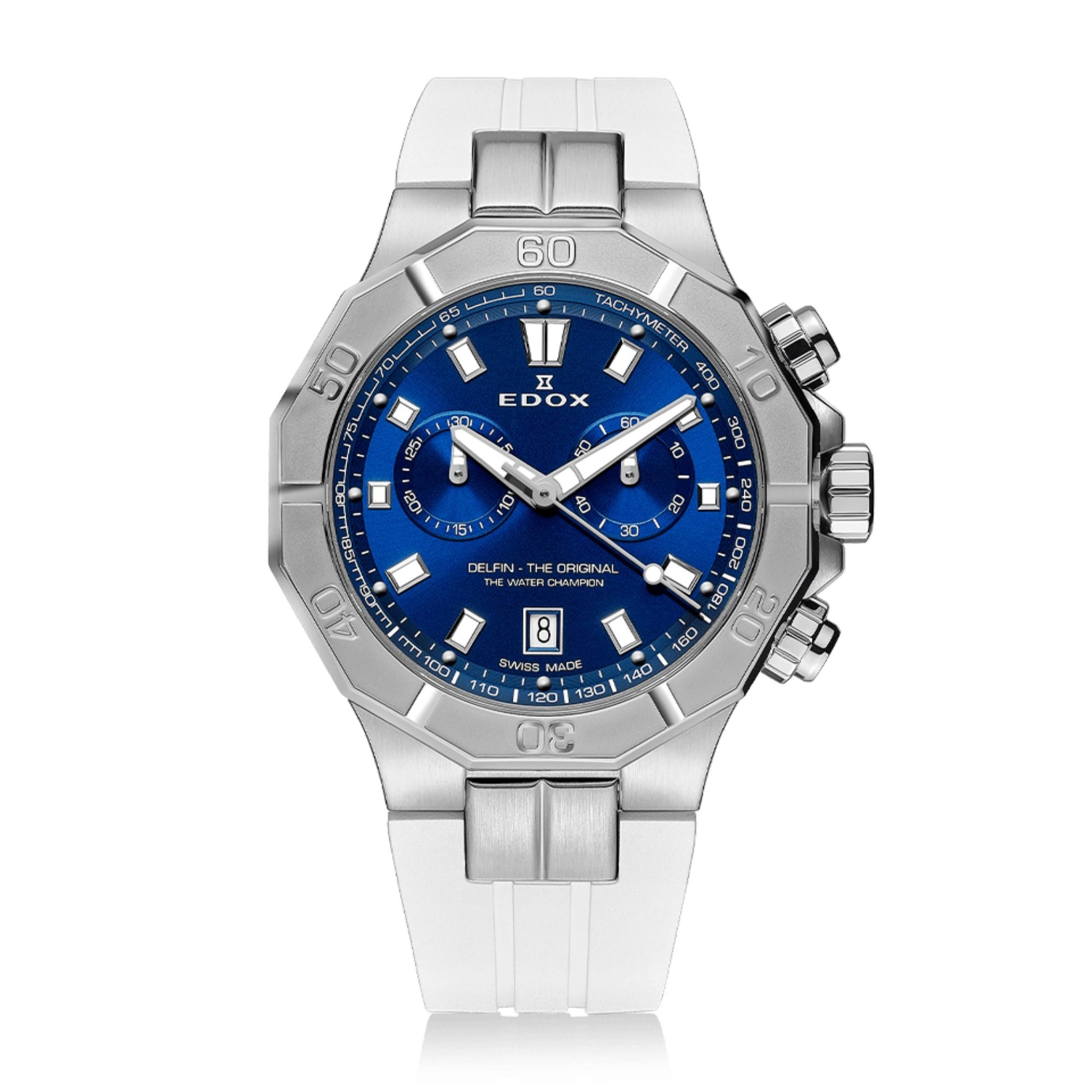 Relógio Edox Delfin The Original Chronograph Ø 43 mm | Quartzo | 10113-3CAB-BUIN