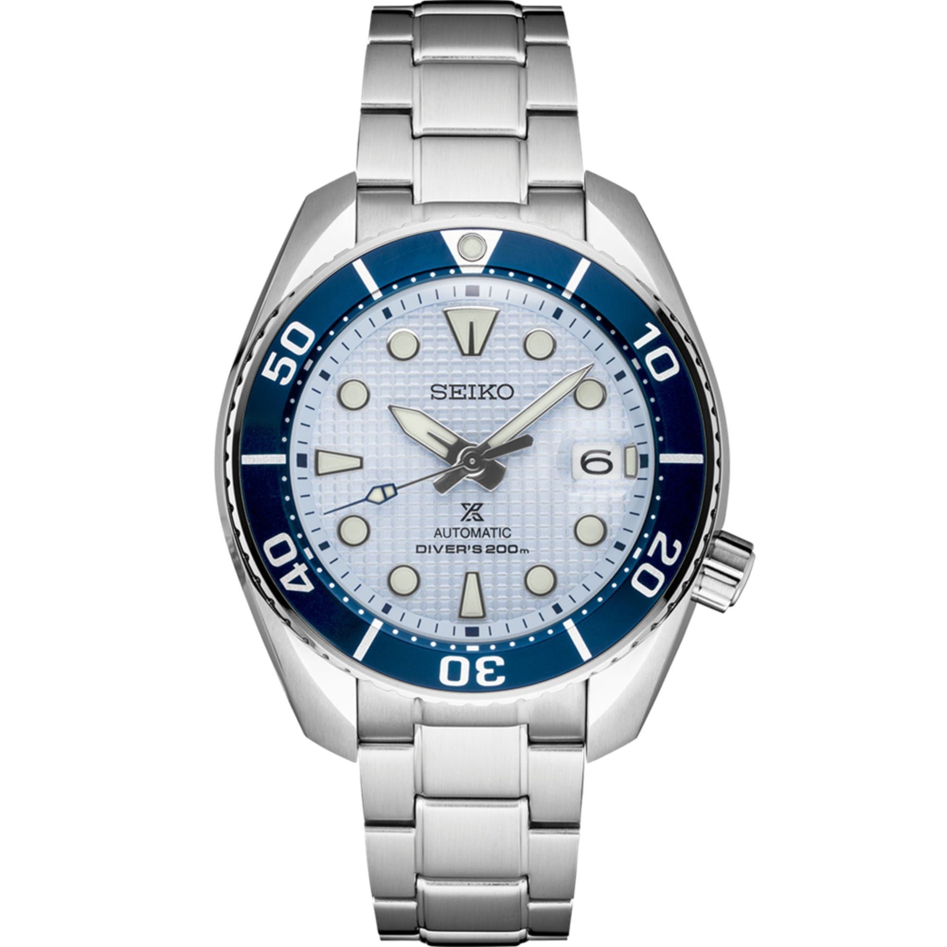 Relógio Seiko Prospex Sumo Ice Diver Blue SPB179 - Automático - 45mm