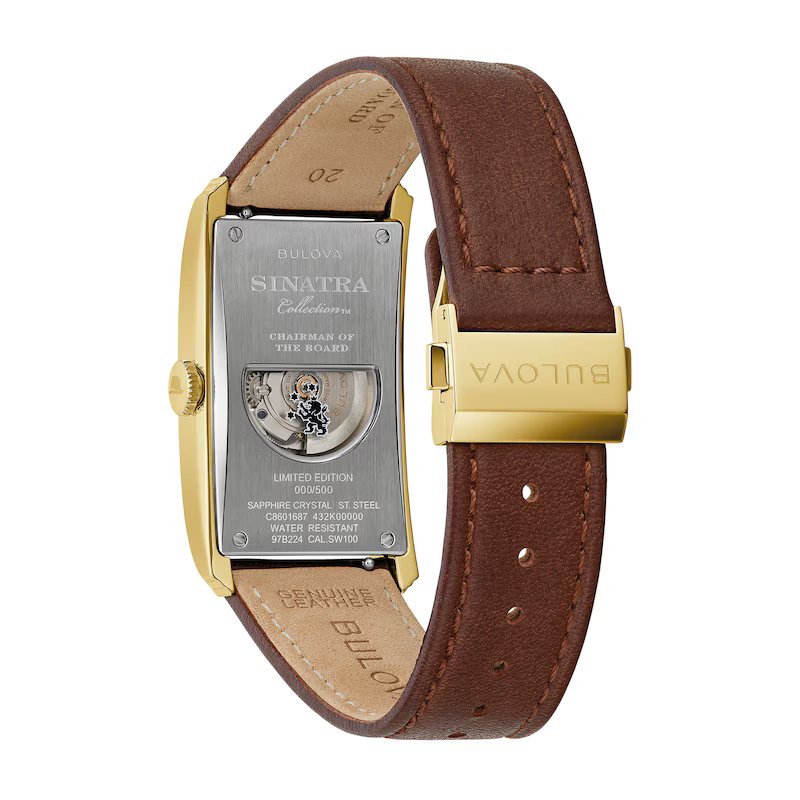Relógio Bulova Limited Edition Frank Sinatra "Chairman of the Board" 97B224