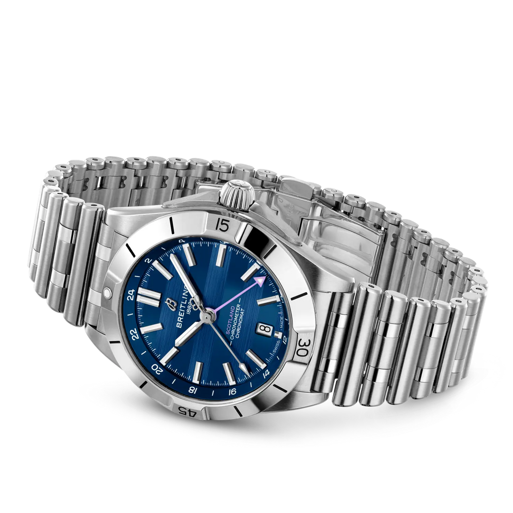 Relógio Breitling A323986B1C1A1 Chronomat Automatic GMT 40 Six Nations Scotland