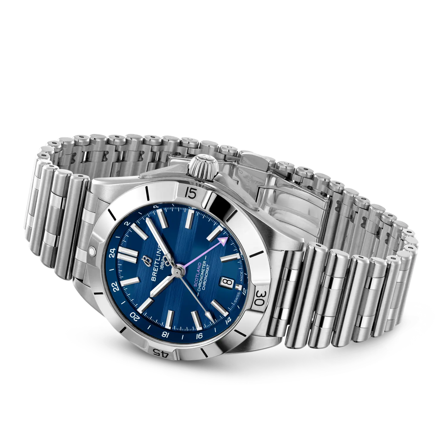 Relógio Breitling A323986B1C1A1 Chronomat Automatic GMT 40 Six Nations Scotland