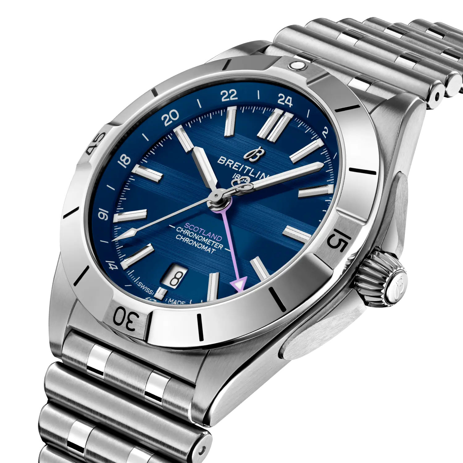 Relógio Breitling A323986B1C1A1 Chronomat Automatic GMT 40 Six Nations Scotland