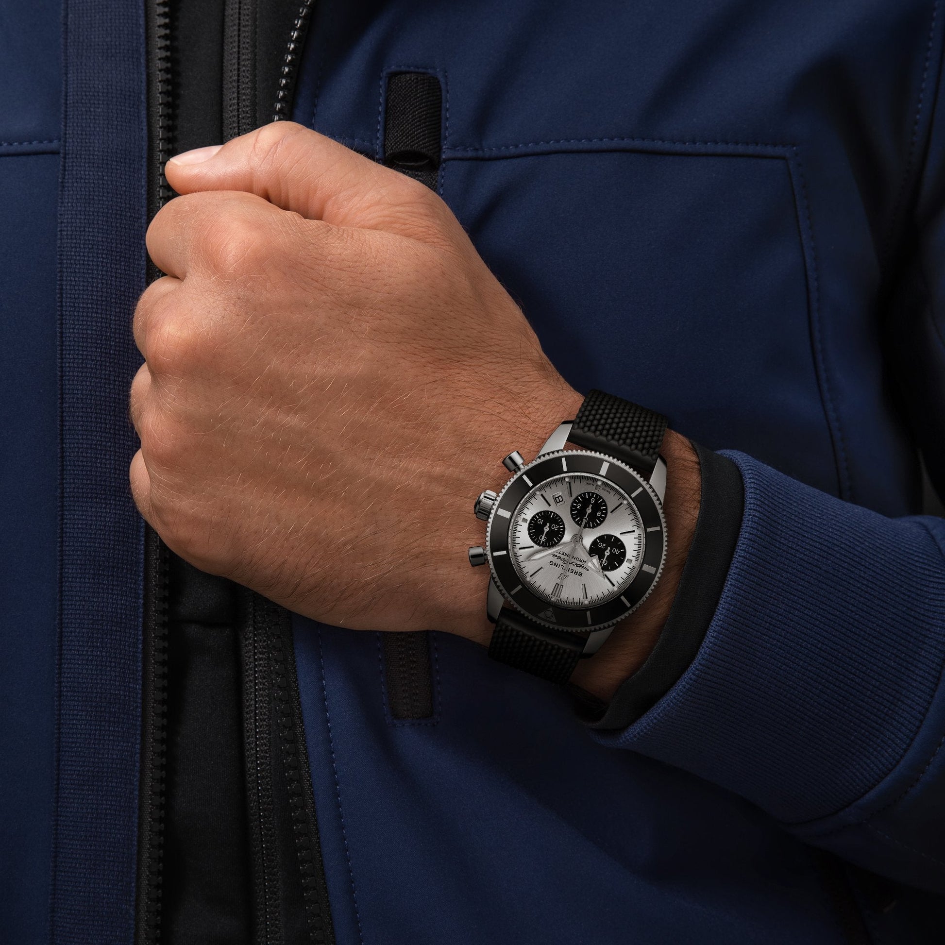 Relógio Breitling SUPEROCEAN HERITAGE B01 CHRONOGRAPH 44 AB0162121G1S1