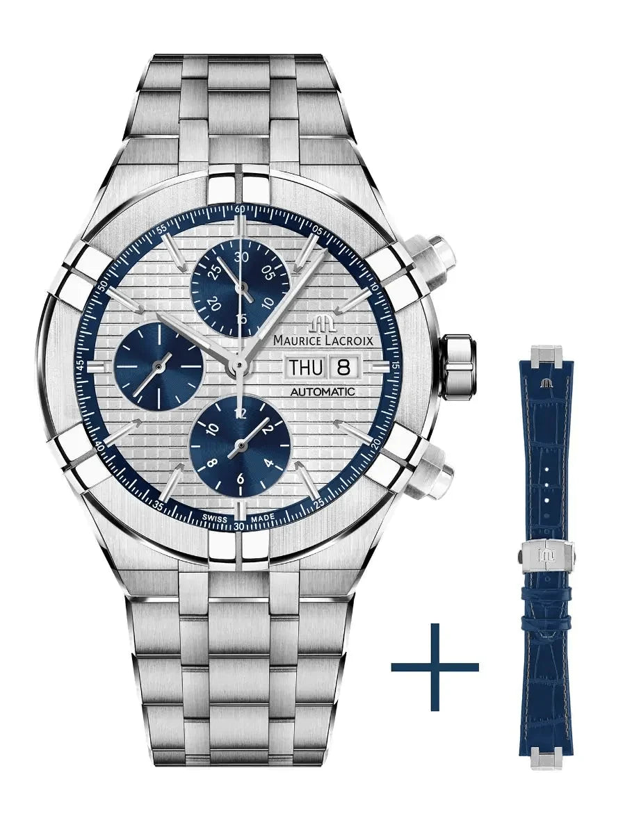 Relógio Maurice Lacroix Aikon AI6038-SS002-131-2 - Automático 44mm