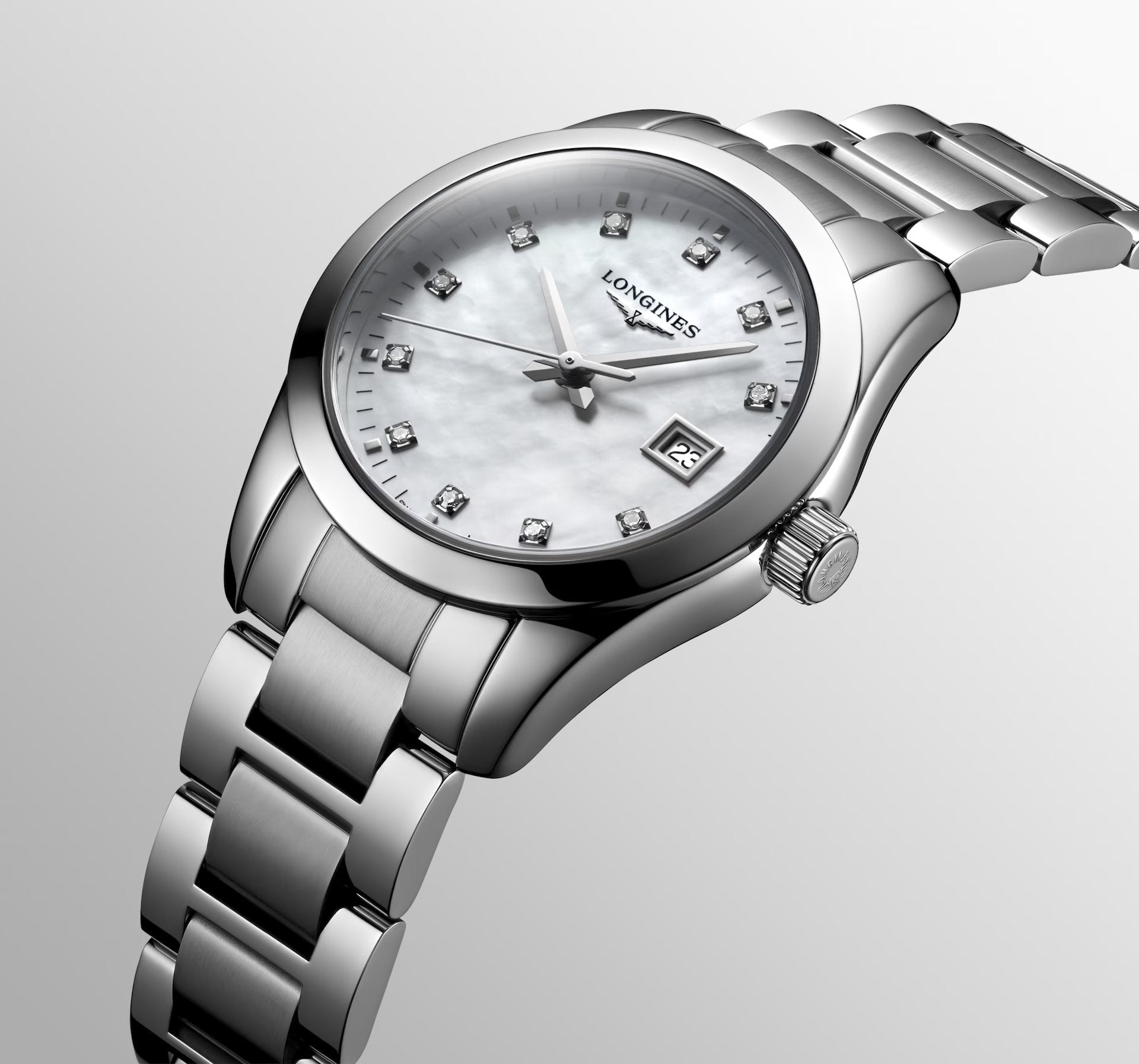Relógio Feminino LONGINES CONQUEST CLASSIC L2.286.4.87.6 Quartzo 29.50mm