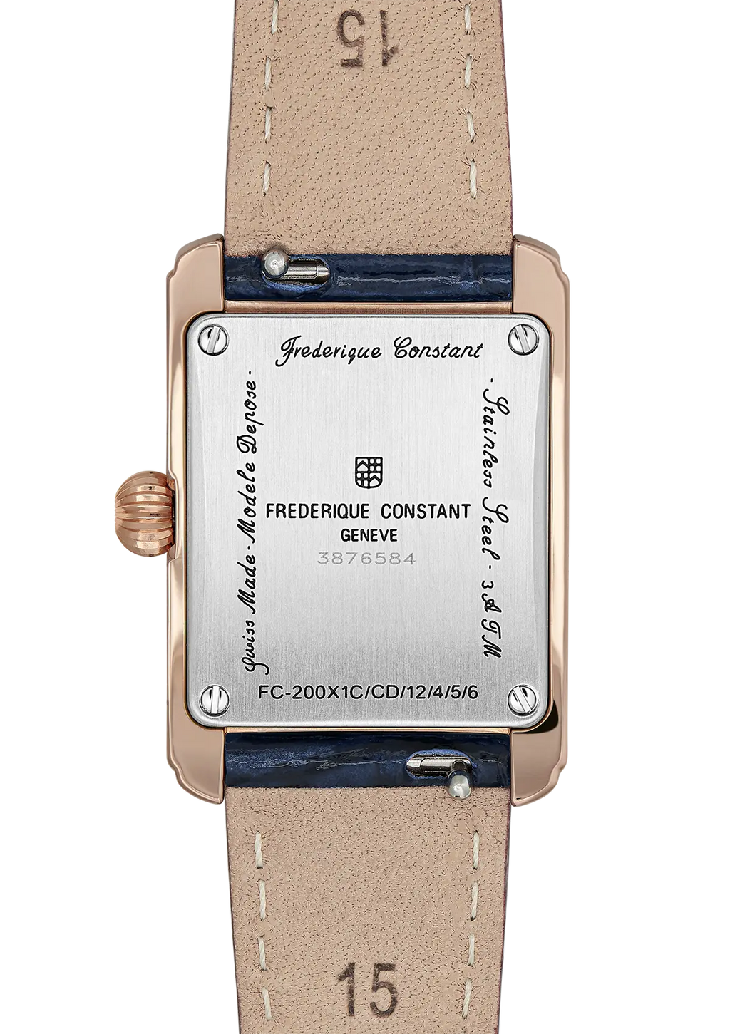 Relógio Feminino Frederique Constant Classics Carree Ladies FC-200MCDC14 Quartzo