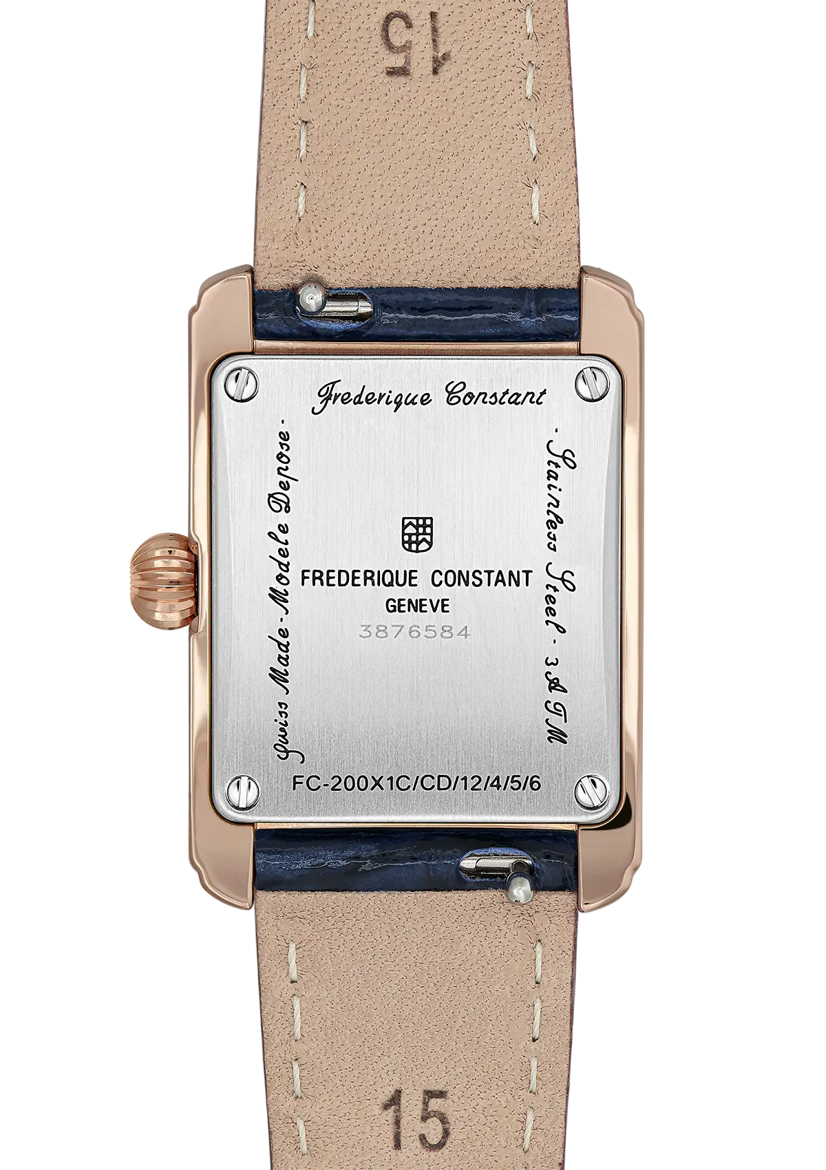 Relógio Feminino Frederique Constant Classics Carree Ladies FC-200MCDC14 Quartzo