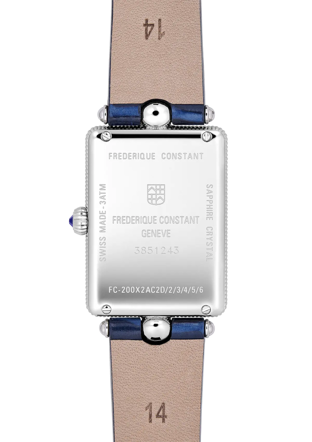 Relógio Feminino Frederique Constant Classics Art Deco Carree FC-200MPW2AC2D6