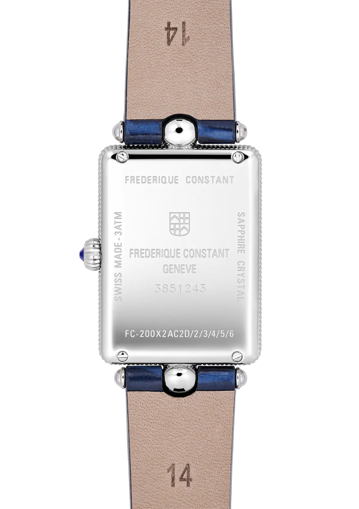 Relógio Feminino Frederique Constant Classics Art Deco Carree FC-200MPW2AC2D6