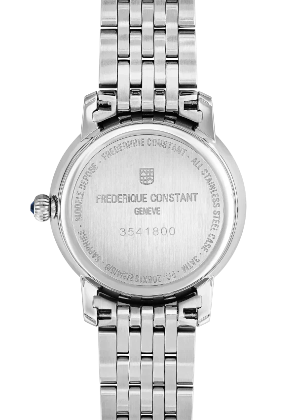 Relógio Feminino Frederique Constant CLASSICS SLIMLINE LADIES MOONPHASE FC-206MPWD1S6B