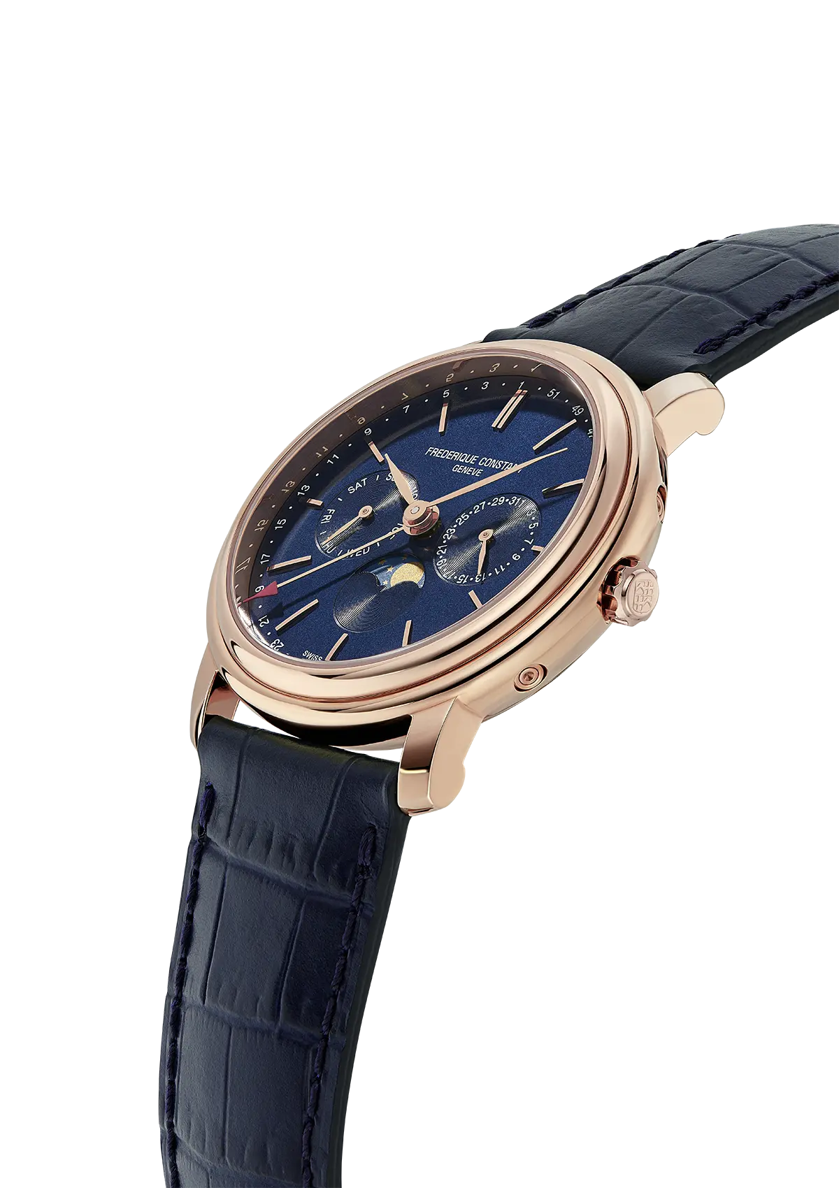 Relógio Frederique Constant Classics Index Business Timer FC-270N4P4 Quartzo
