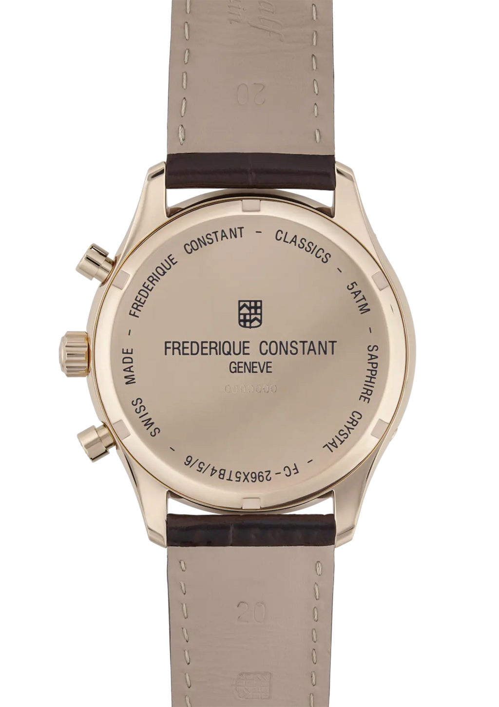 Relógio Frederique Constant CLASSICS QUARTZ CHRONOGRAPH TRIPLE CALENDAR FC-296SW5B4