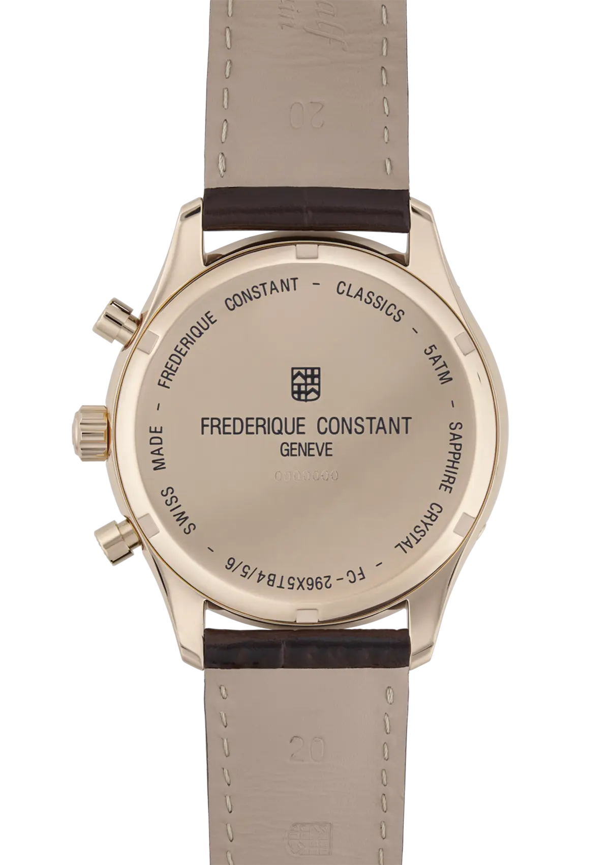Relógio Frederique Constant CLASSICS QUARTZ CHRONOGRAPH TRIPLE CALENDAR FC-296SW5B4