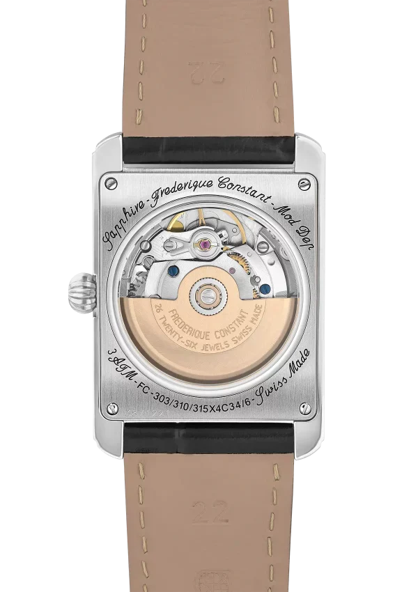 Relógio Frederique Constant CLASSICS CARREE HEART BEAT AUTOMATIC FC-311S4C6