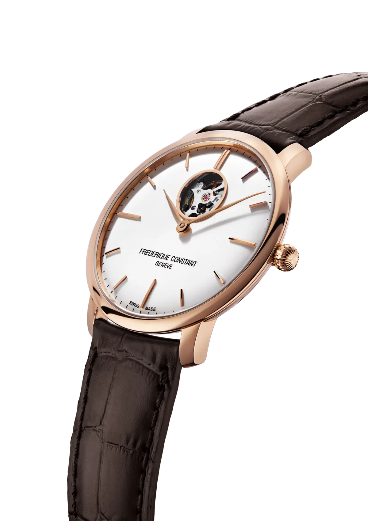 Relógio Frederique Constant Classics Slimline Heart Beat Automático FC-312V4S4