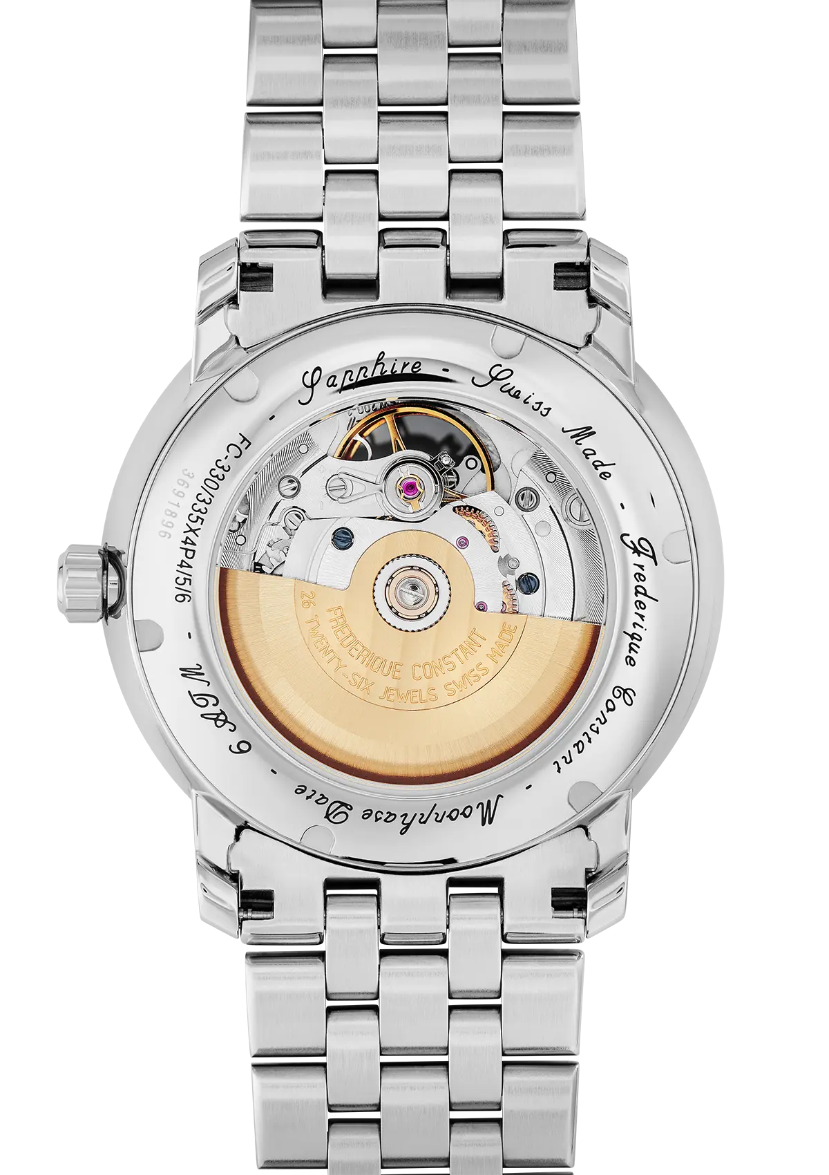 Relógio Frederique Constant CLASSICS HEART BEAT MOONPHASE DATE FC-335MC4P6B2